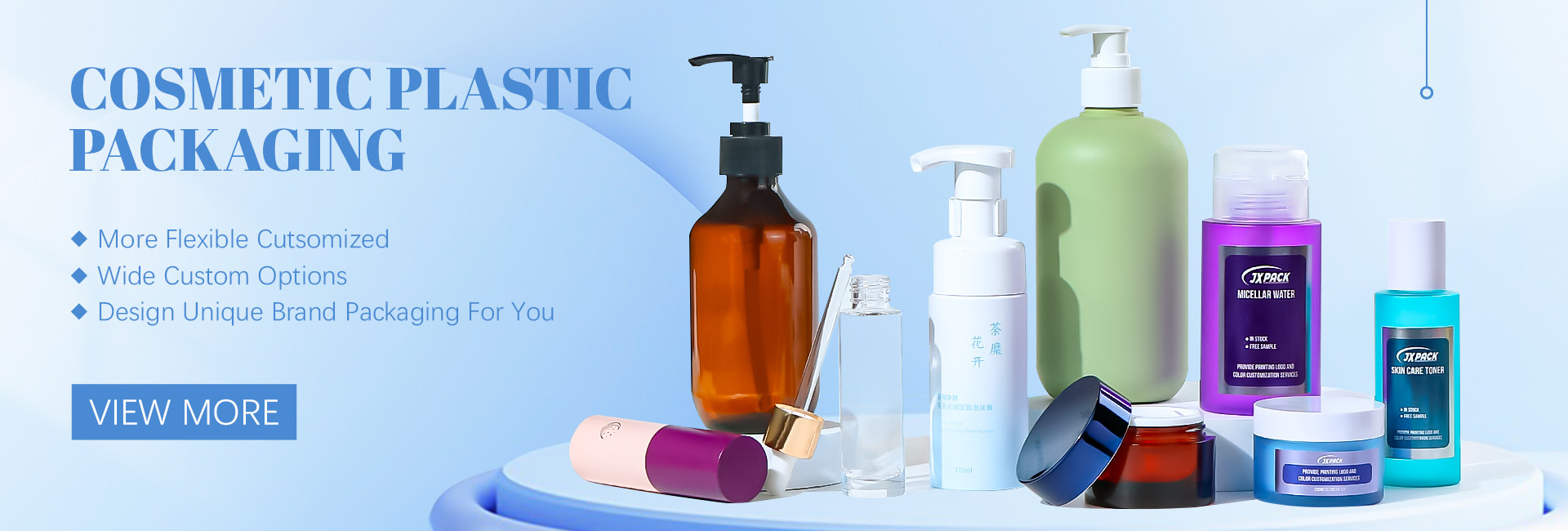 calidad tarro de crema cosmética fábrica