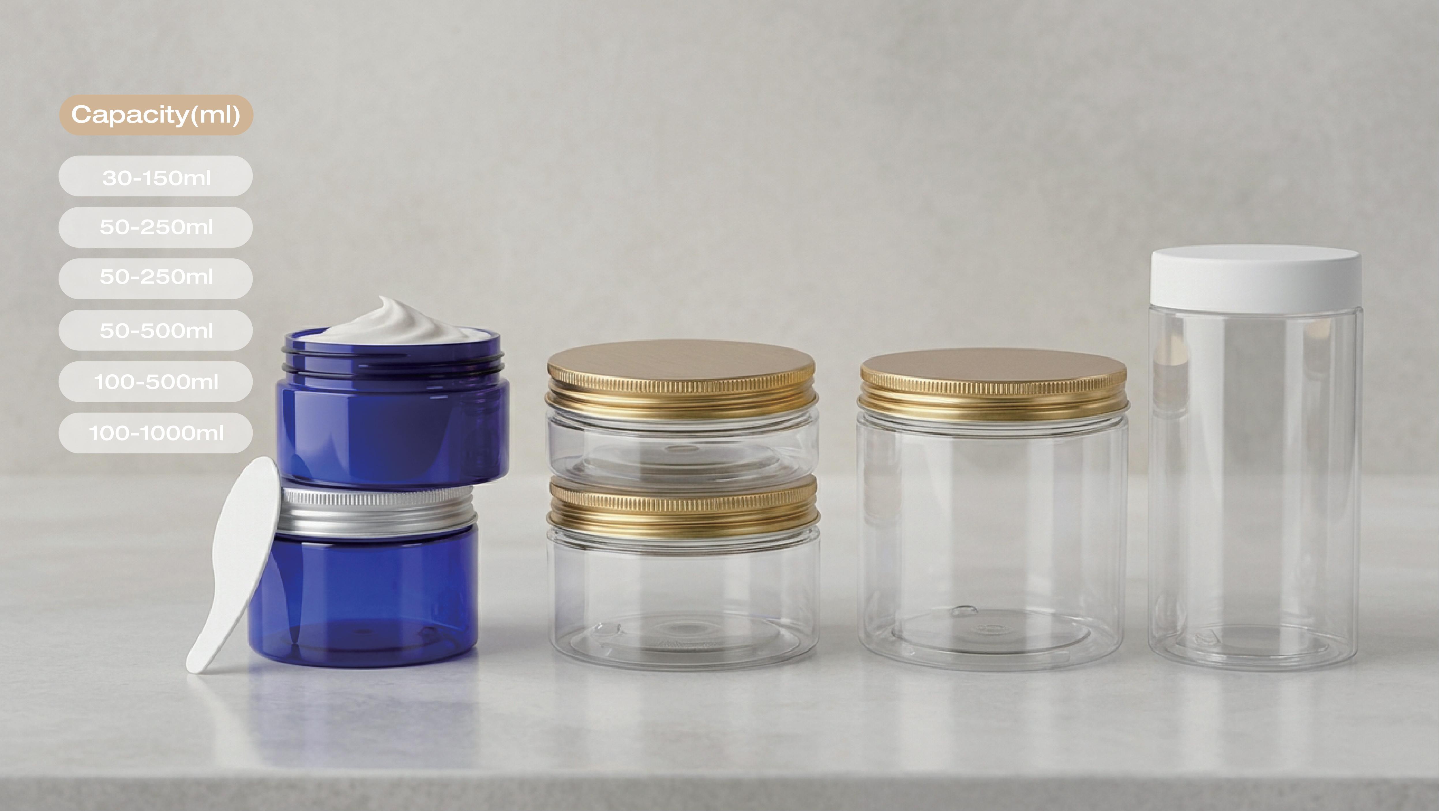 Calidad tarro de crema cosmética fábrica