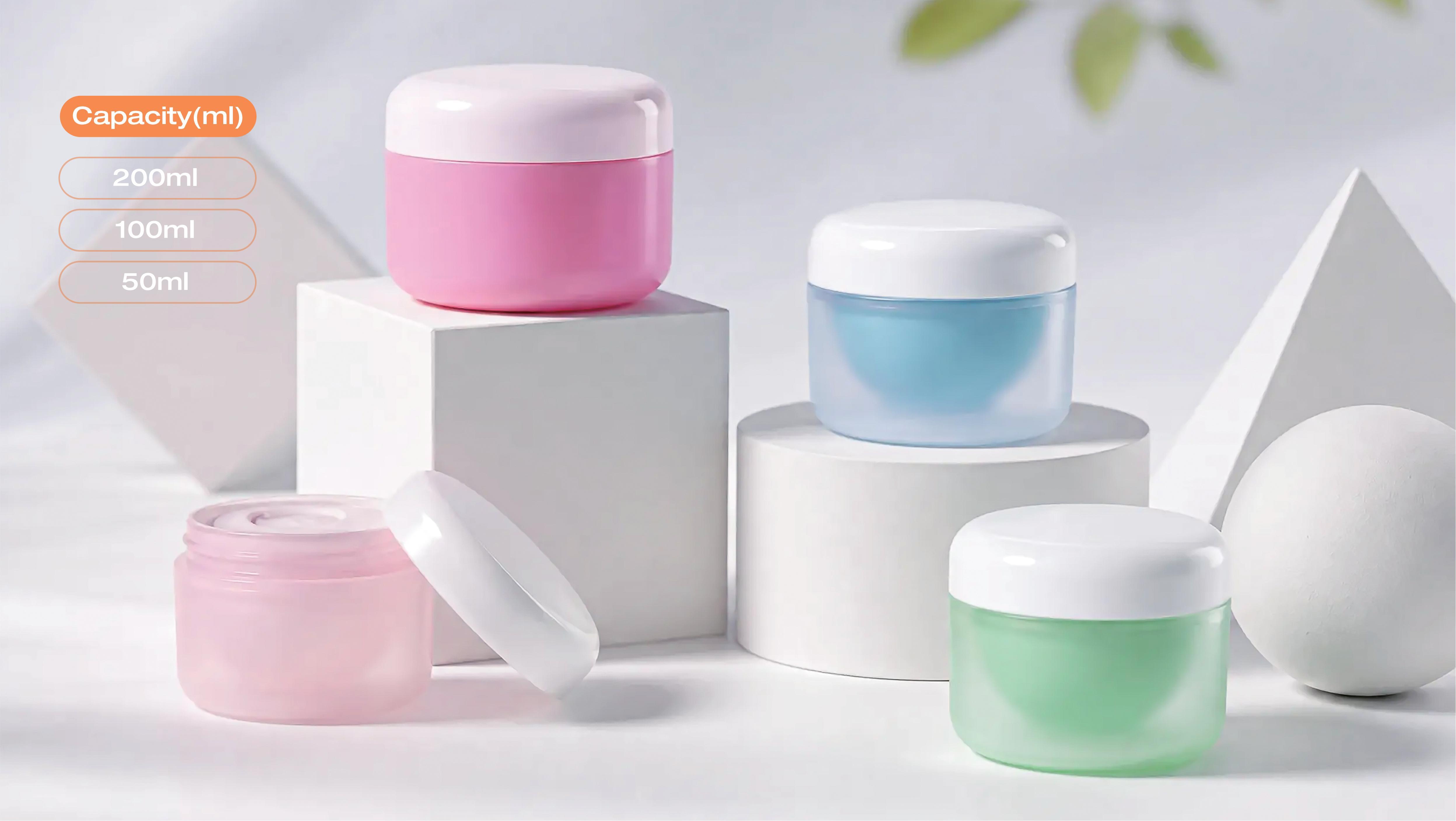 Calidad tarro de crema cosmética fábrica