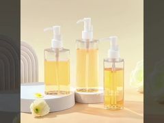 Botella cosmética de cristal