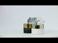 Botella cosmética de vidrio personalizable para crema, loción y sérum