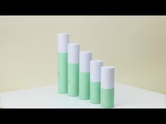 Botella de loción de plástico PET de 30 ml-80 ml con cabezal de bomba y material reciclable para cosméticos de tamaño de viaje