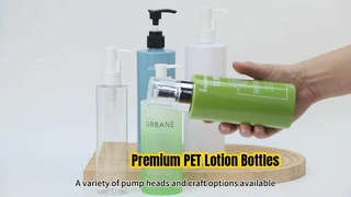 Bomba de botella de loción PET Embalaje cosmético personalizado