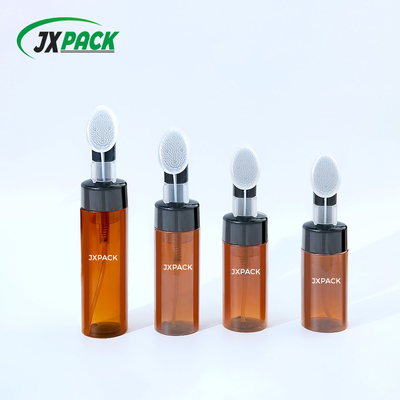 Luxury Foam Pump Bottle Gold / Chrome Finish Empty Dispenser For High-End Bath Products Leak-Resistant & Stylish