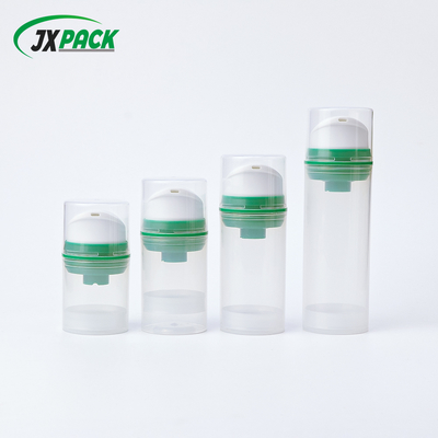 Botella de bomba de espuma transparente personalizable para el cuidado personal