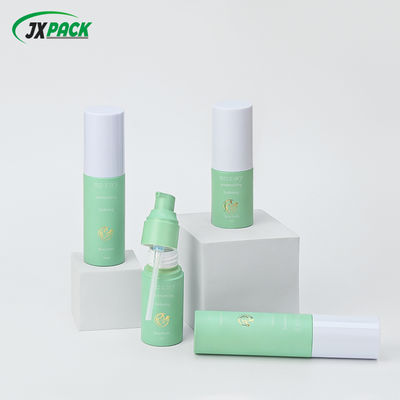 Botella de loción de plástico PET con superficie mate JXPACK con capacidad personalizable y tratamiento esmerilado para cosméticos